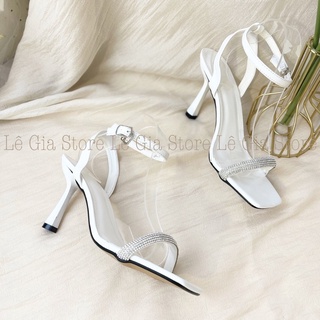 Sandal quai đá 8cm