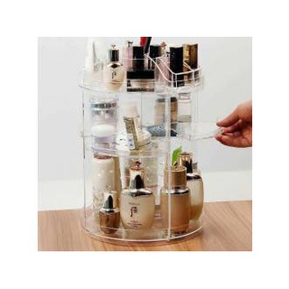 Khay đựng mỹ phẩm xoay 360 độ
