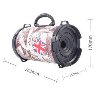 Loa gỗ Bluetooth xách tay D-B28