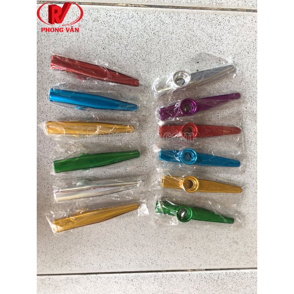 Combo 5 Kèn kazoo kim loại