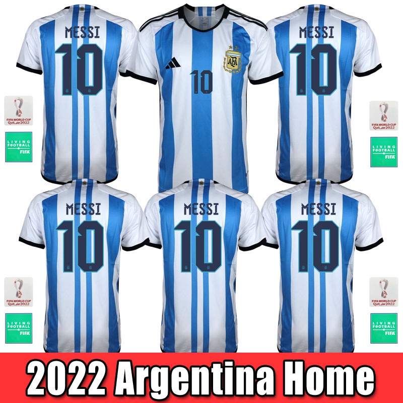Áo Thun Thể Thao In Chữ Issues -22/23 Argentina Cho Fan Hâm Mộ