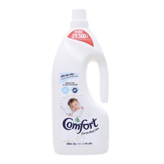 Nước xả comfort cho da nhạy cảm chai 1,8l