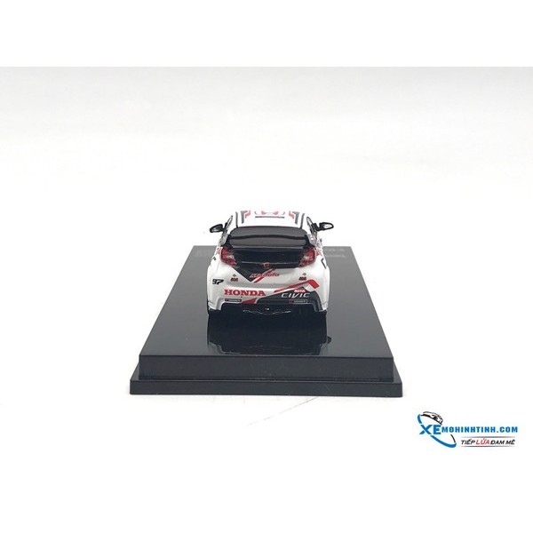 Xe Mô Hình Honda Civic Typ R FK2 Super Taikyu Series 2017 Tarmac Work 1:64 ( Trắng )
