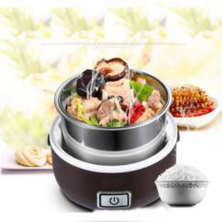 Nồi Cơm Điện Mini Đa Chức Năng 2 Ngăn MEIYEN NX008
