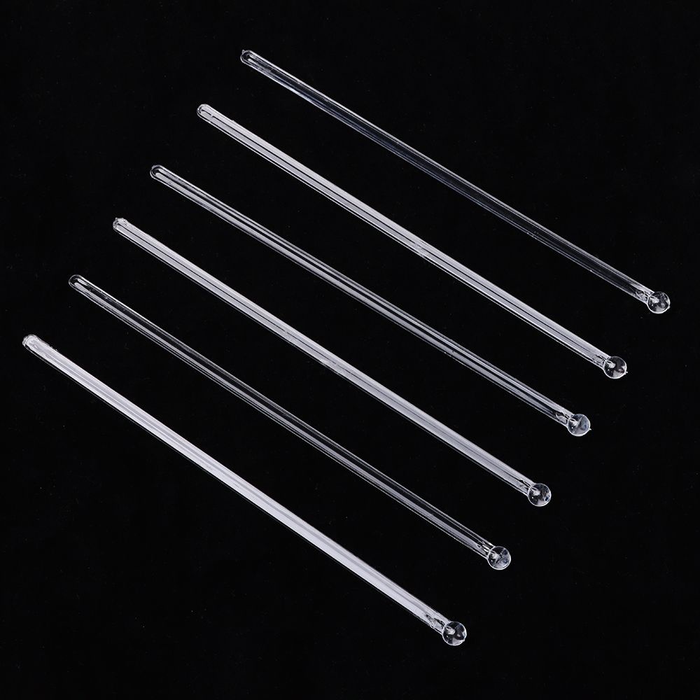 Set 100 que nhựa trong suốt để khuấy cà phê/ làm đồ thủ công