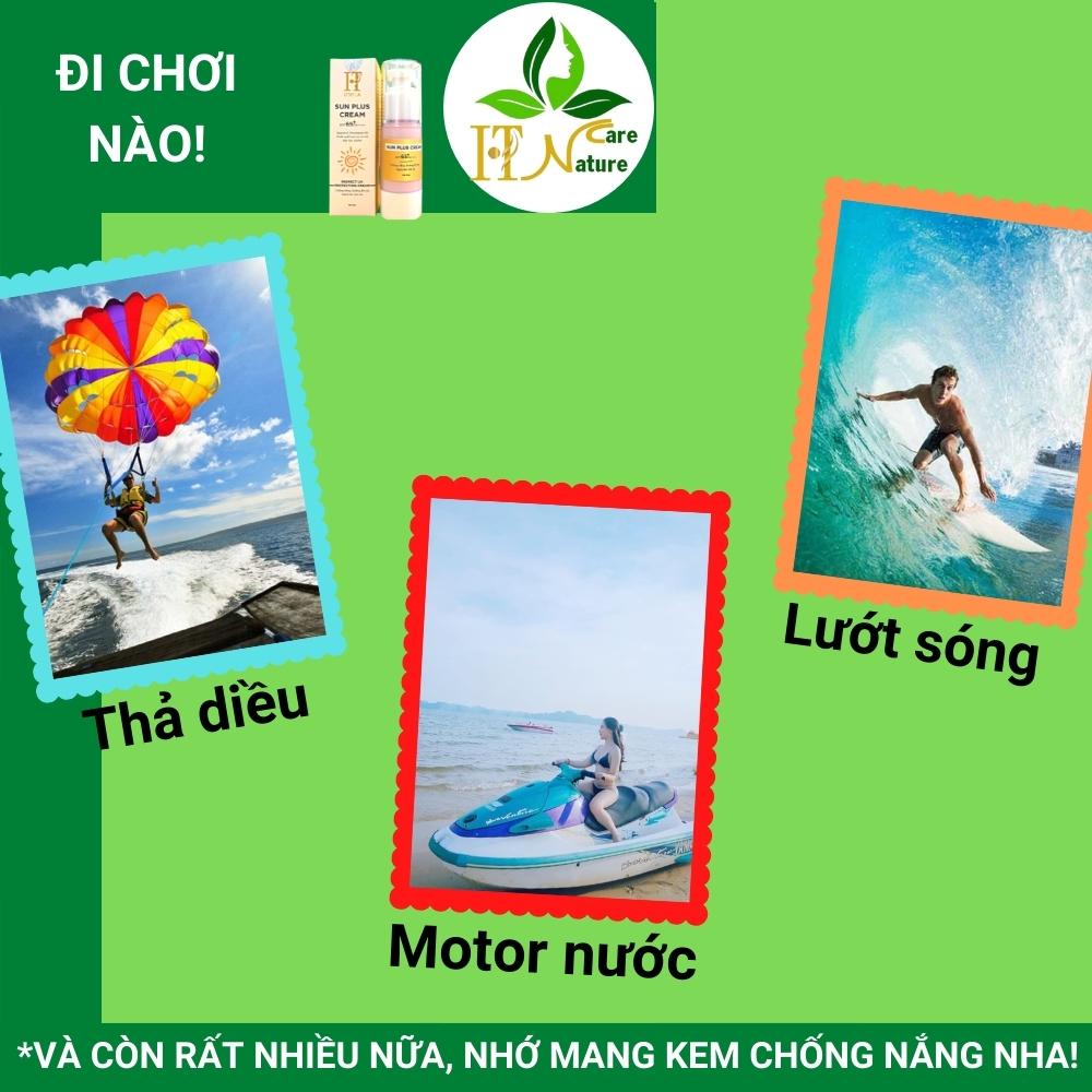 Kem chống nắng Sun Plus Cream 40g spf 65 HT Nature Care