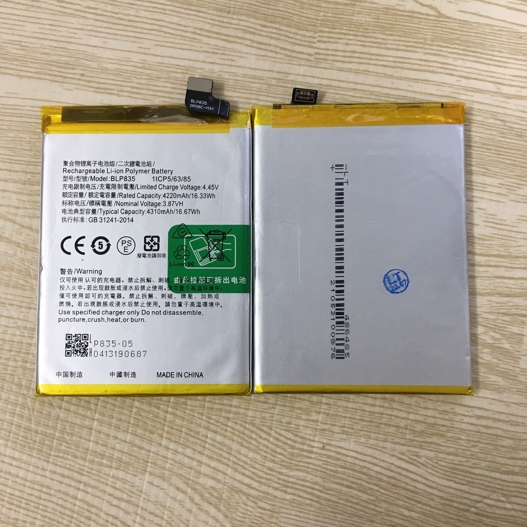 Pin zin Oppo Reno 5F / A94