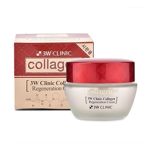 Kem dưỡng da săn chắc chống lão hóa Collagen 3W CLINIC COLLAGEN REGENERATION CREAM