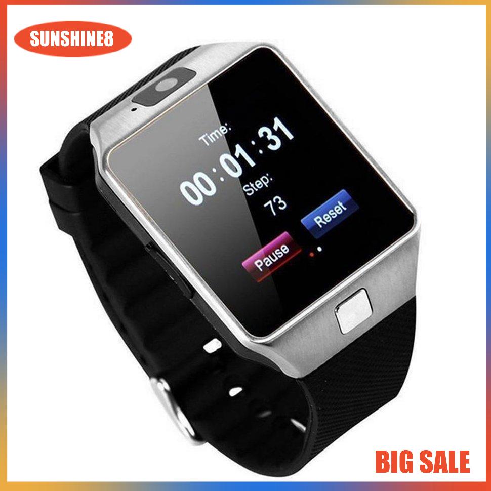 【SUN】DZ09 Đồng hồ đeo tay thông minh Máy ảnh điện thoại SIM TF GSM Đa ngôn ngữ