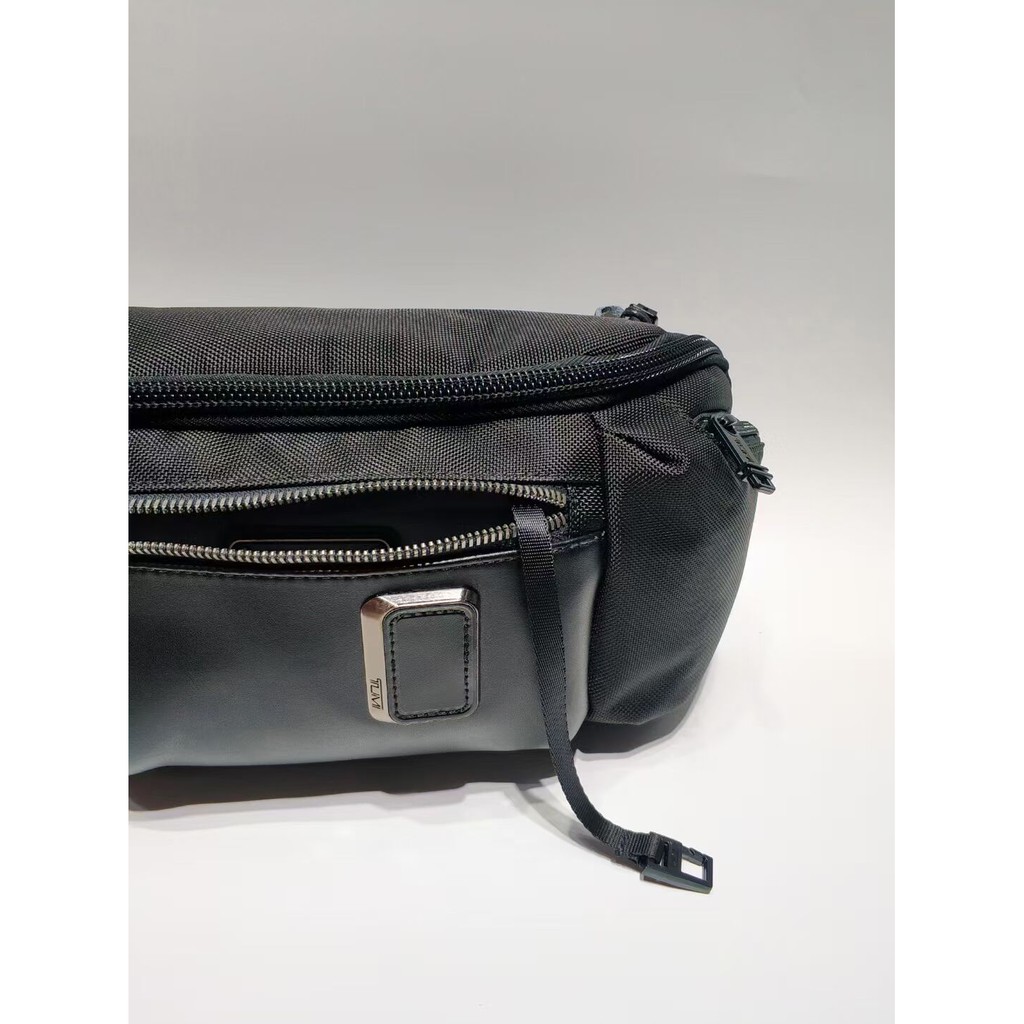 Tumi232399Túi Đeo Chéo Ngực / Hông Chất Liệu Da Bò Thời Trang Cá Tính Cho Nam