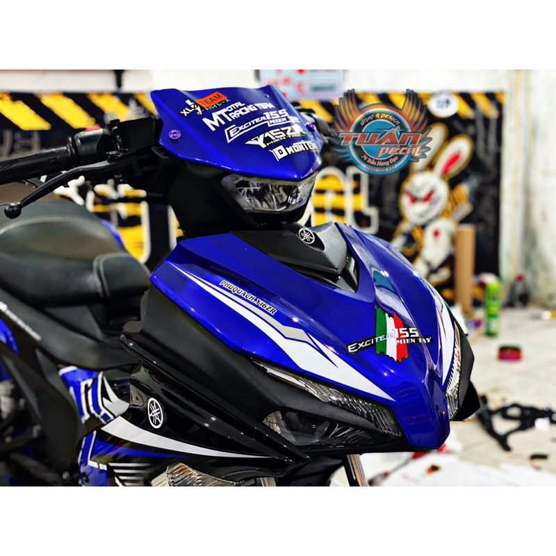 Tem rời EX155 xanh GP