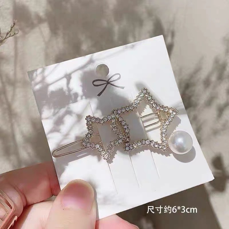 Kẹp Tóc Ngôi Sao Đính Đá