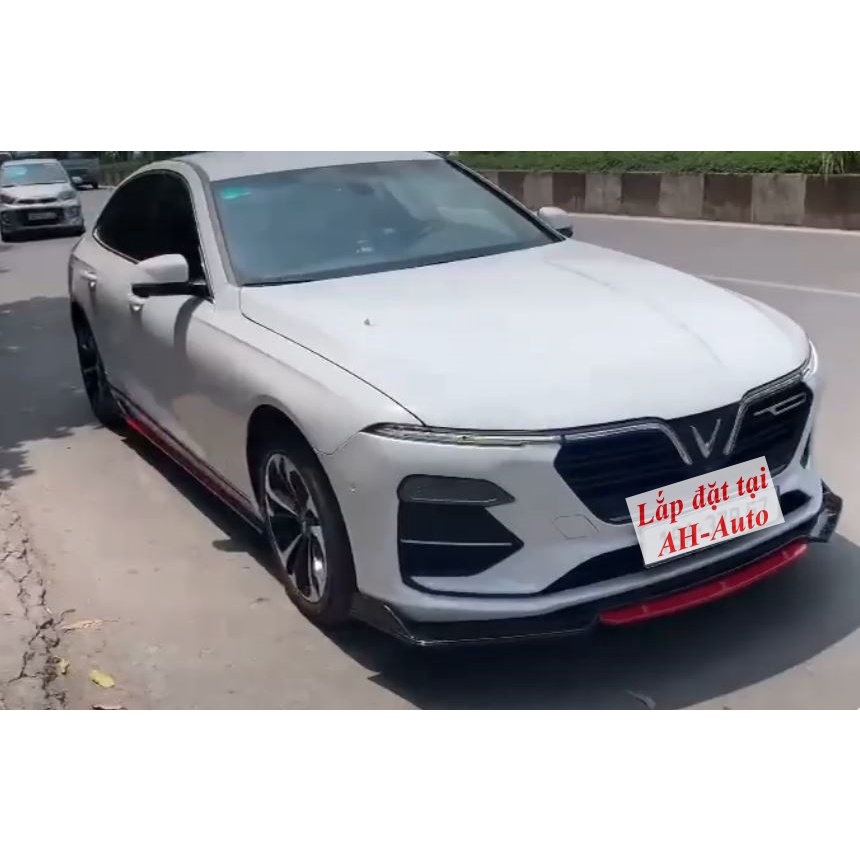 Lip trước ,cản trước dành cho xe Vinfast lux a mẫu thể thao,nhựa ABS Cao Cấp