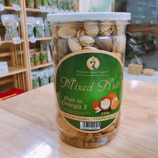 Mixed nuts 6 loại hạt 500 gr