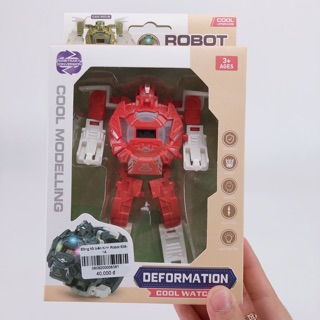 ĐỒ CHƠI đồng hồ số biến hình robot cực chất