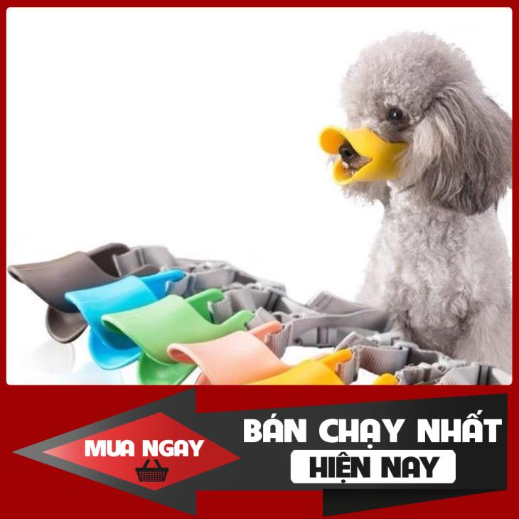 [ Hàng cao cấp ] Rọ mõm hình mỏ vịt dành cho thú cưng