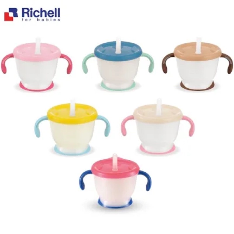 Cốc tập uống 3 giai đoạn Richell - hàng Nhật chính hãng