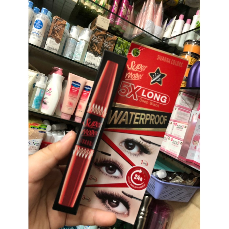 Mascara Sivanna không lem, không trôi 5x Thái Lan