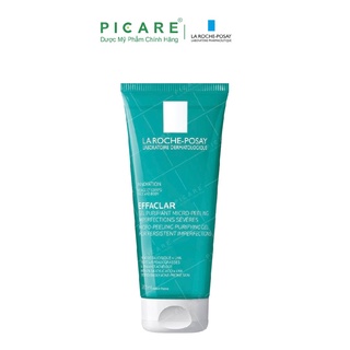 Gel rửa mặt giảm mụn cho mặt & toàn thân La Roche Posay Effaclar Micro-Peeling Purifying Gel 50ml
