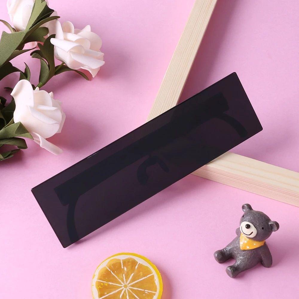 Kính Mát Gọng Oval Màu Đen Phong Cách Retro Thời Trang