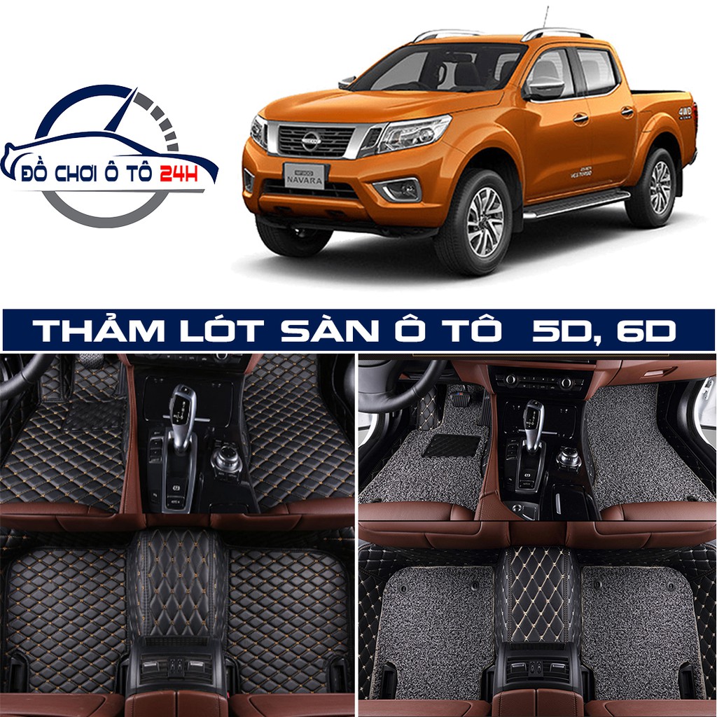 Thảm lót sàn ô tô 5D,6D Nissan Navara