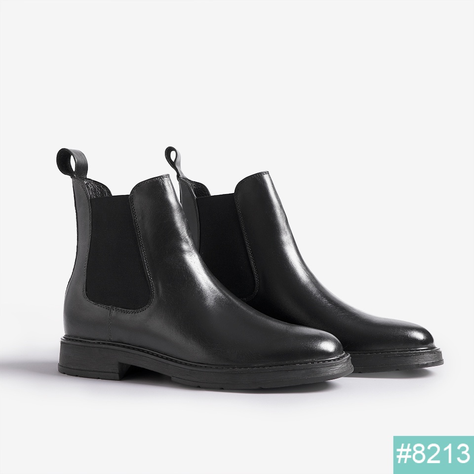 Boot Nam Cao Cổ M8213 Thiết Kế Dáng Chelsea Boots Phong Cách Cổ Điển Sử Dụng Hằng ngày