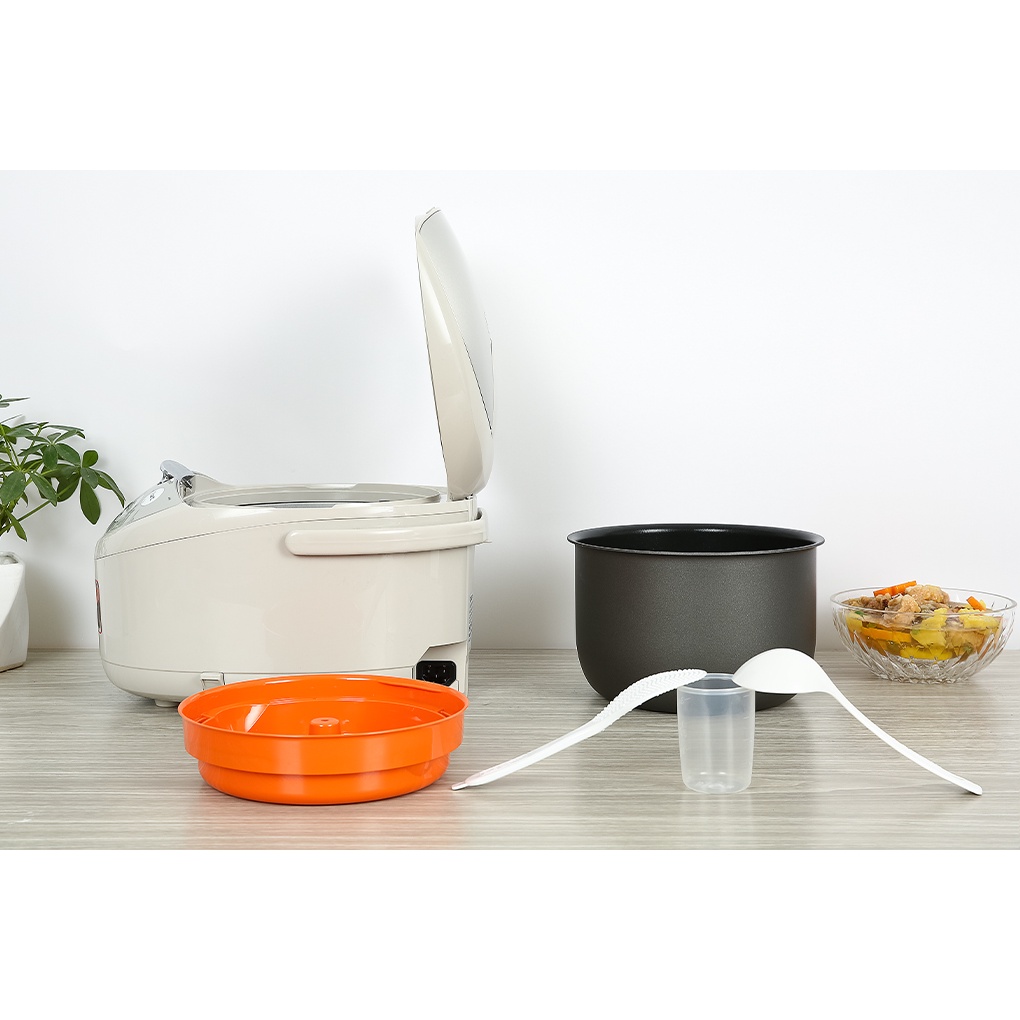 Nồi cơm điện tử 1 lít Tiger JAX-S10W 641W - Hàng chính hãng