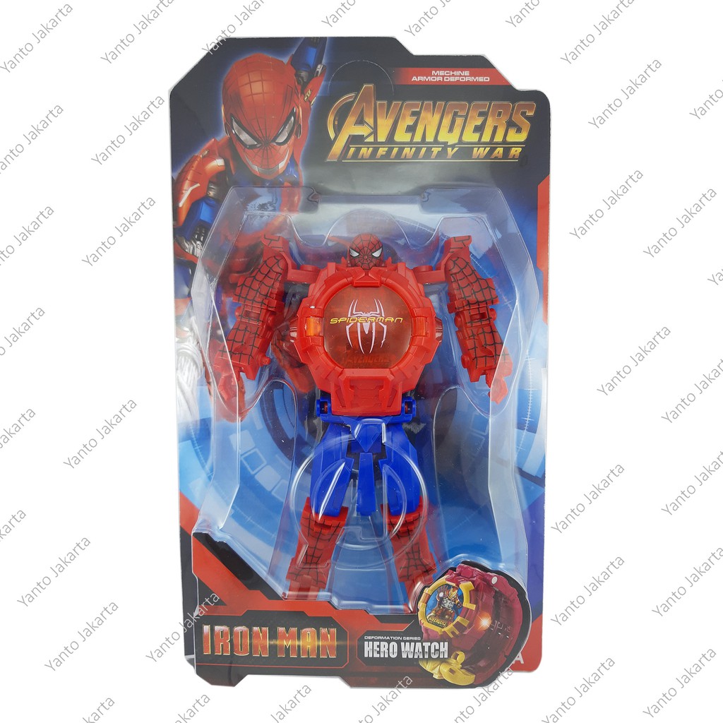 Đồng Hồ Đeo Tay Jt1250 Hình Siêu Anh Hùng Cho Bé