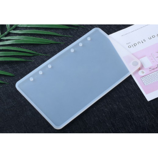 Khuôn silicon đổ resin làm bìa sổ