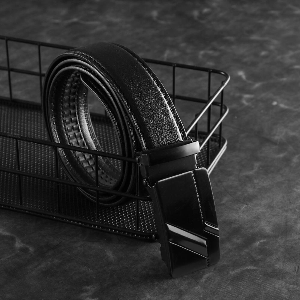 Thắt Lưng Da PU Khóa Cài Tự Động Chất Lượng Cao Hợp Thời Trang