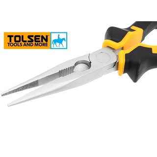 Kềm Mỏ Nhọn Dài 8Inch 200mm Long Nose Pliers TOLSEN 10007