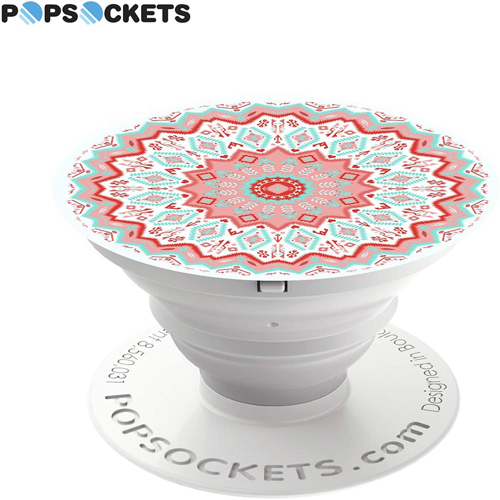 Giá Đỡ Điện Thoại Đa Năng Popsockets Aztec Mandala Red 101253