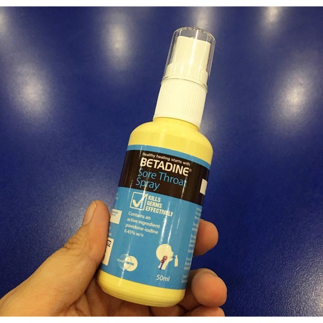 Xịt kháng khuẩn Betadine