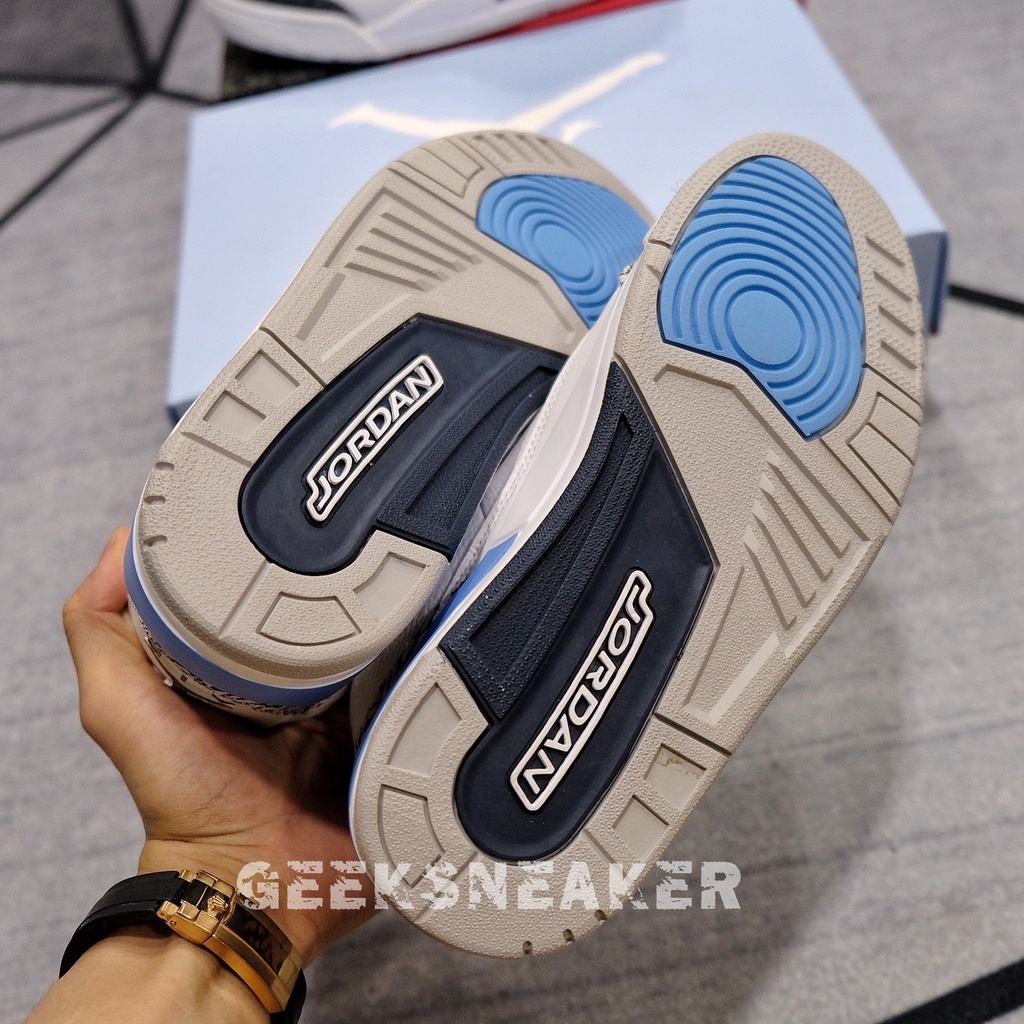 [GeekSneaker] Giày Jordan 3 UNC