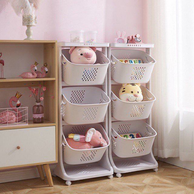 Kệ Đựng Đồ Đa Năng 3 Tầng Có Bánh Xe 360 Siêu Tiện Ích Việt Nhật  Sản Phẩm Đẹp Tốt