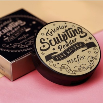 [Giá hủy diệt]  Phấn Tạo Khối 3 Màu Macfee Tricolor Sculpting Powder MAC03