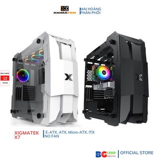 Case XIGMATEK X7 BLACK & WHITE (MẪU MỚI)