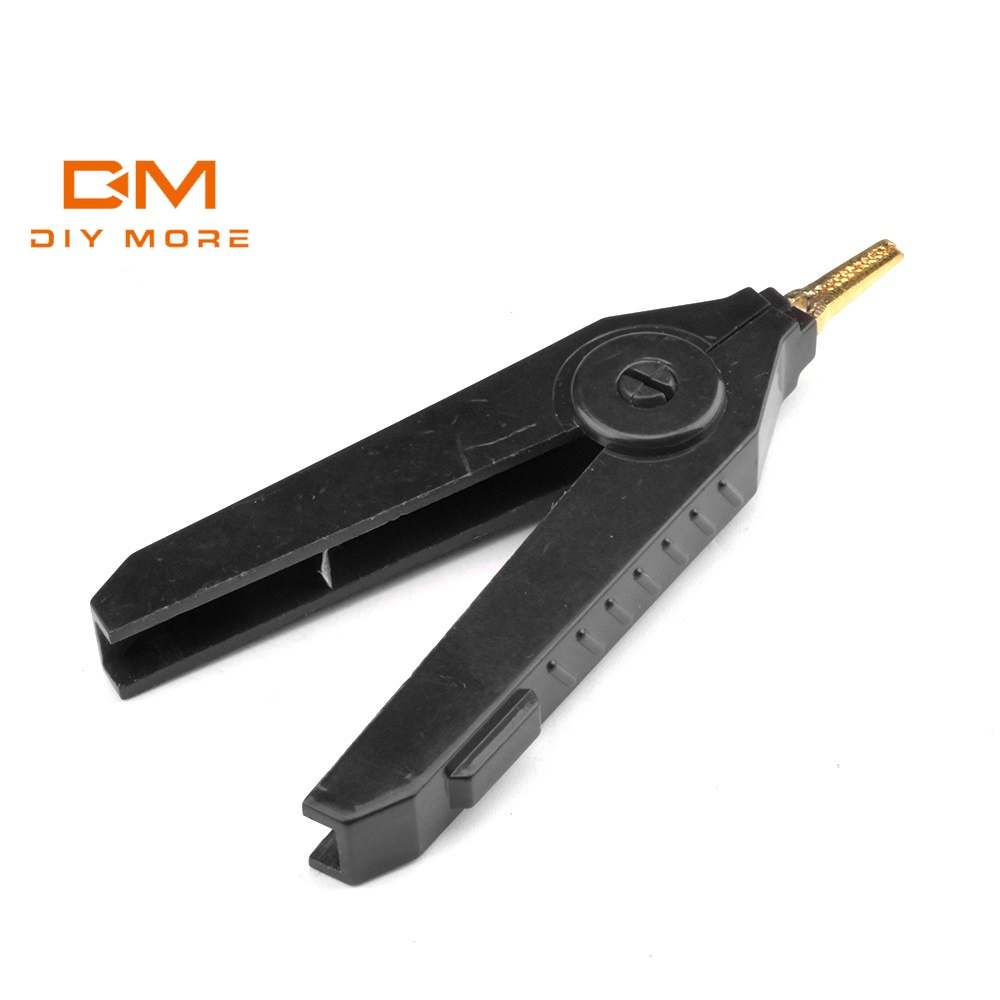 Kẹp cá sấu DIYMORE bằng đồng 90mm màu vàng/xám/đỏ chuyên dụng cho nhạc cụ