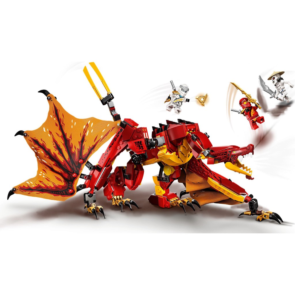 71753 LEGO Ninjago Legacy Fire Dragon Attack - Rồng phun lửa của KAI