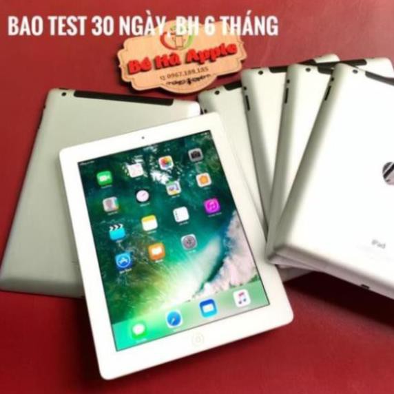 [ vankhoa ]Máy Tính Bảng iPad 4 - 64/ 32/ 16Gb (Wifi + 4G)- Zin Đẹp 99% - Pin Khoẻ - Màn Rentina sắc nétNK032 | BigBuy360 - bigbuy360.vn