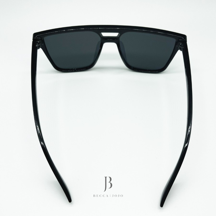 Mắt kính thời trang nam nữ cao cấp, kính mát vuông bản to, gọng kính oversize , tròng kính chống tia UV Becca & JoJo