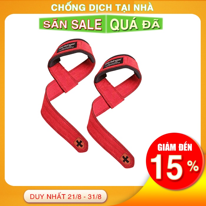 Dây Kéo Lưng Harbinger Padded Leather Lifting Straps