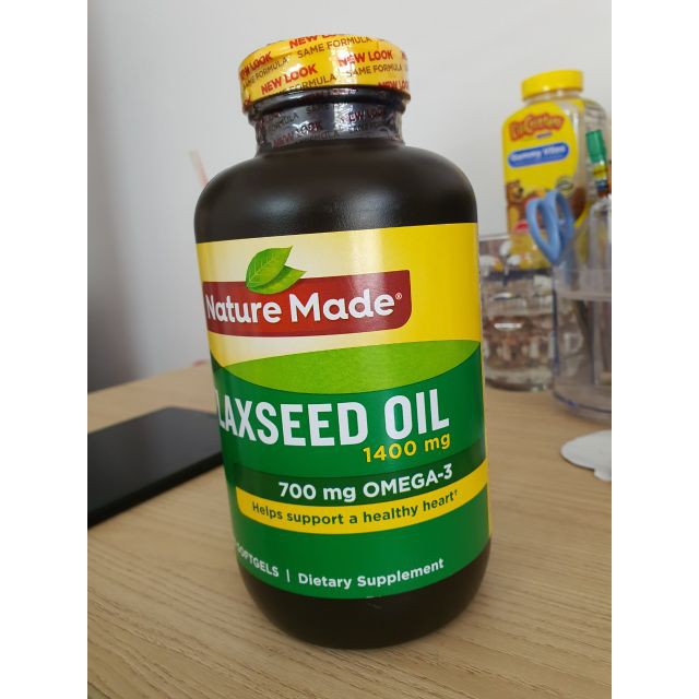 Dầu Hạt Lanh Nature Made Flaxseed Oil 300 viên