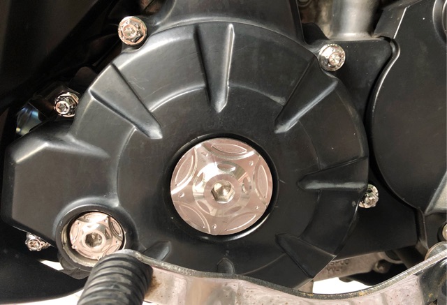 Ốc mâm lửa Exciter 135 salaya inox 304