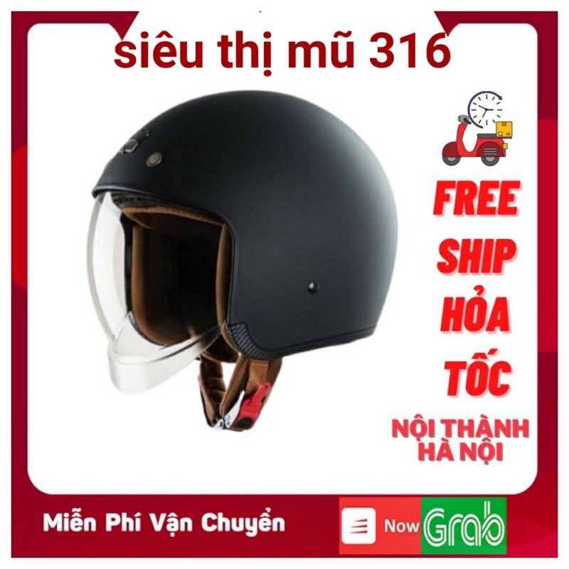 [Mã LIFE020650K giảm 10% đơn 200K] [Giá Huỷ Diệt]Mũ Bảo Hiểm Royal M139 kính âm ,Mũ 3/4 đầu đi Phượt