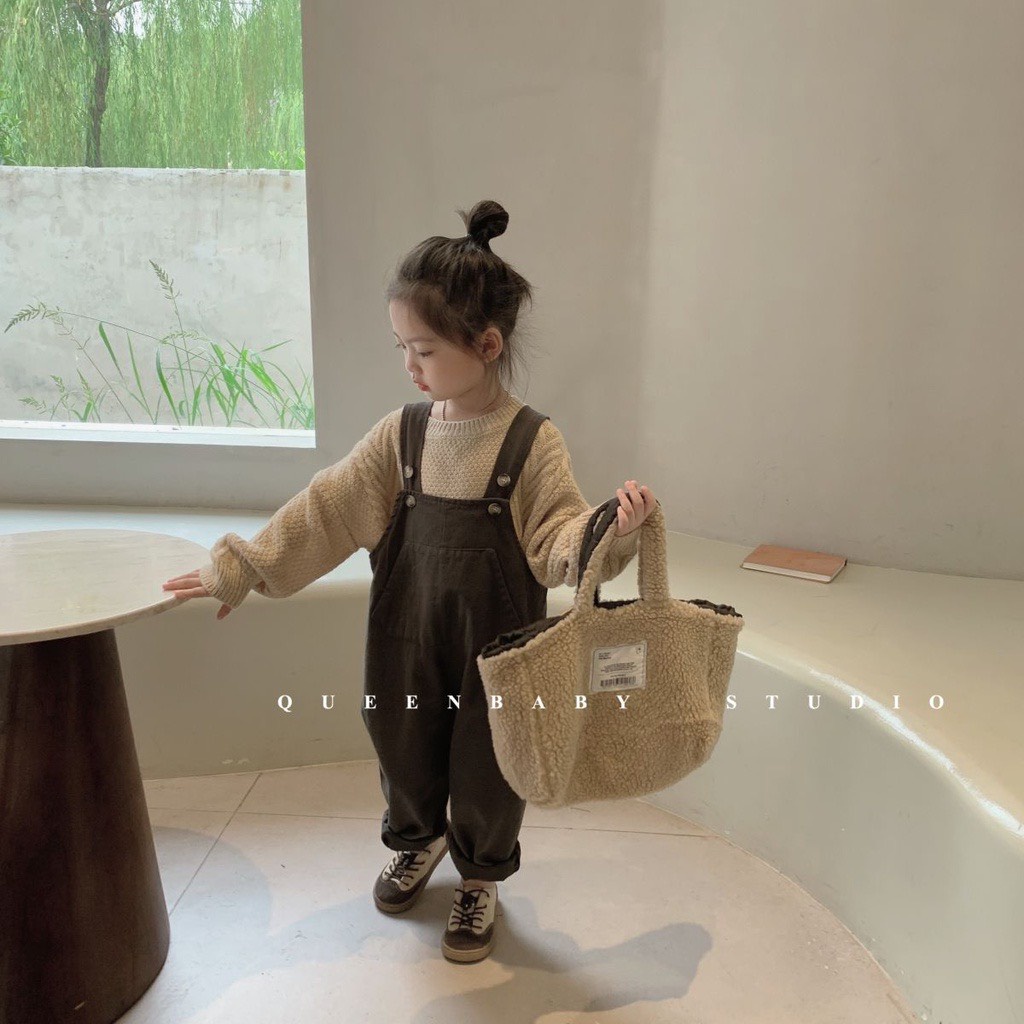 Yếm Jean,Kaki Bé Trai ,Bé Gái Phong Cách Hàn Quốc