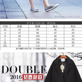 [Video ảnh thật] Áo khoác dạ ulzzang style Hàn Quốc