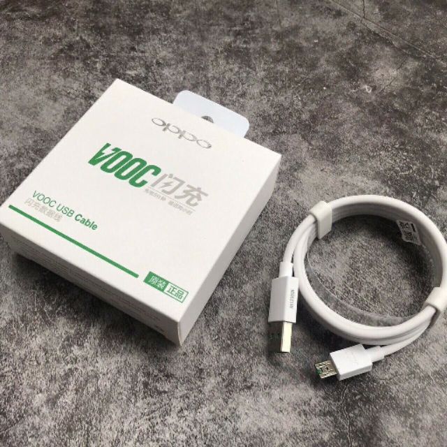 Cáp Sạc Nhanh OPPO F9, F11 & F11 Pro  Chính Hãng New 100%