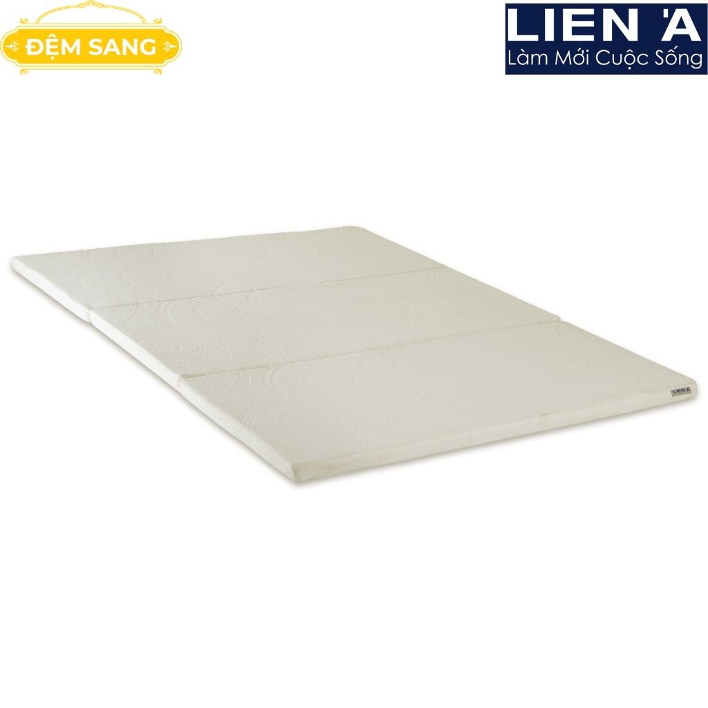 Nệm gấp cao su thiên nhiên - chính hãng LIÊN Á FOLDAWAY - giá tốt bảo hành 10 năm toàn quốc CS111