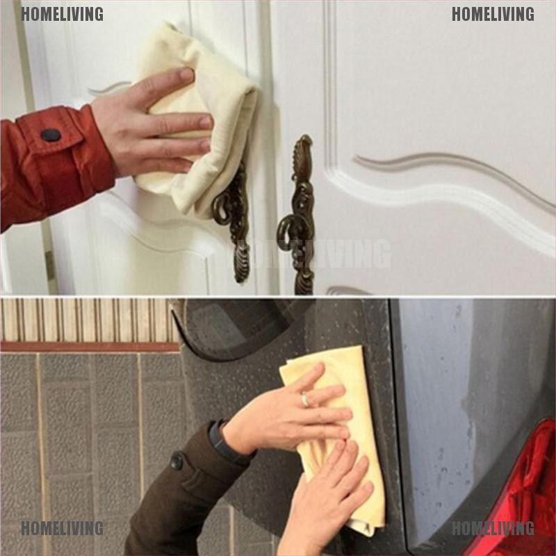 Khăn Da Lộn Lau Xe Hơi Thấm Hút Tốt